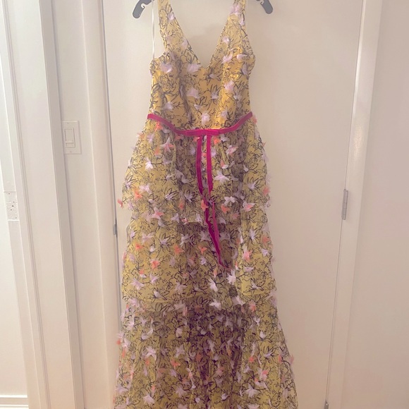 Marchesa 3-tier tulle gown - Picture 3 of 10